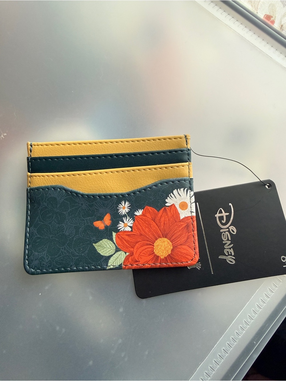 Loungefly Disney  Bambi Floral Cardholder NWT - Picture 2 of 3